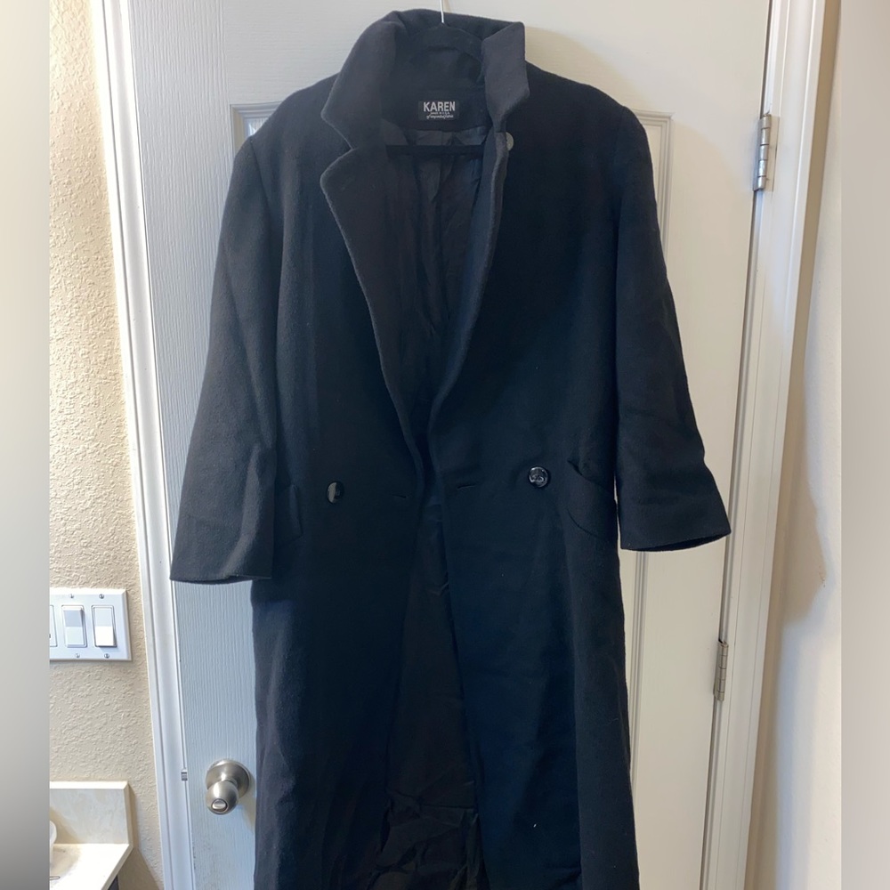 Karen Black Trench Coat